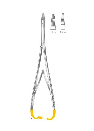 Needle Holders with Tungsten Carbide Inserts