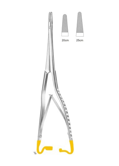 Needle Holders with Tungsten Carbide Inserts