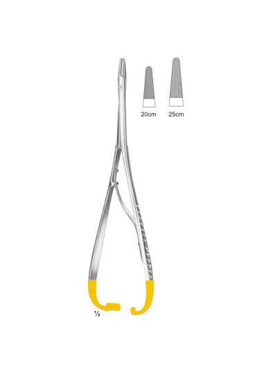 Needle Holders with Tungsten Carbide Inserts