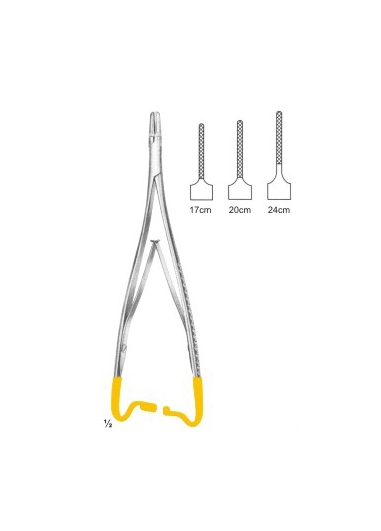 Needle Holders with Tungsten Carbide Inserts