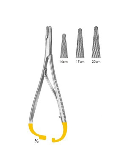 Needle Holders with Tungsten Carbide Inserts