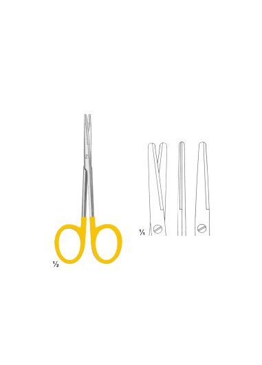 Scissors with Tungsten Carbide Inserts